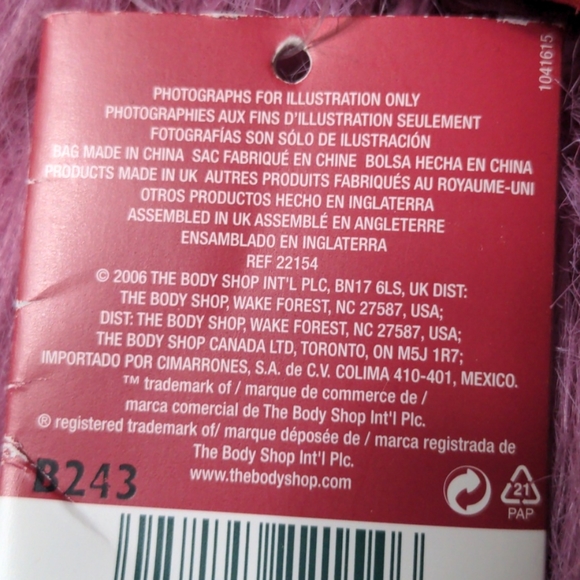 Free Add On - Y2K BNWT The Body Shop Bag - Picture 3 of 6